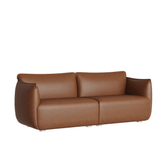 Lotus Three Seater Office Leather Puffy Sofa - Gavisco Office Furniture